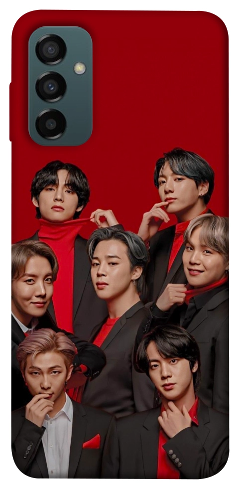 Чехол BTS in red для Galaxy M34 5G