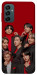 Чехол BTS in red для Galaxy M34 5G