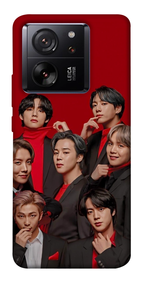Чехол BTS in red для Xiaomi 13T