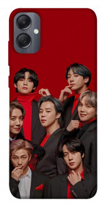 Чехол BTS in red для Galaxy A05