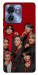 Чохол BTS in red для Motorola Edge 40