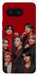 Чехол BTS in red для Google Pixel 8