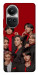Чохол BTS in red для Oppo Reno 10