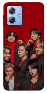 Чехол BTS in red для Motorola Moto G84