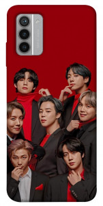 Чехол BTS in red для Nokia G42