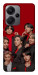 Чехол BTS in red для Xiaomi Redmi Note 13 Pro+