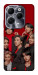 Чохол BTS in red для Infinix Hot 40