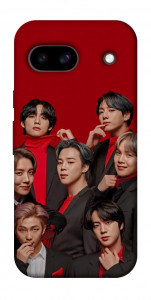Чехол BTS in red для Google Pixel 8a