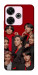 Чехол BTS in red для Xiaomi Redmi 13 4G