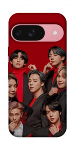 Чехол BTS in red для Google Pixel 9