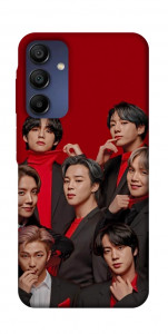 Чехол BTS in red для Samsung Galaxy A16 4G