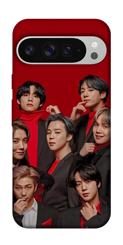 Чехол BTS in red для Google Pixel 9 Pro XL