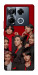 Чехол BTS in red для Infinix Note 40 Pro 4G