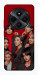Чохол BTS in red для Xiaomi Redmi 14C