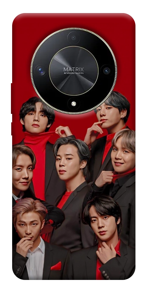 Чохол BTS in red для Huawei Magic6 Lite