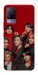 Чехол BTS in red для Vivo V21