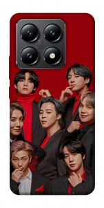 Чехол BTS in red для Xiaomi 14T