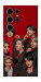 Чехол BTS in red для Galaxy S25 Ultra