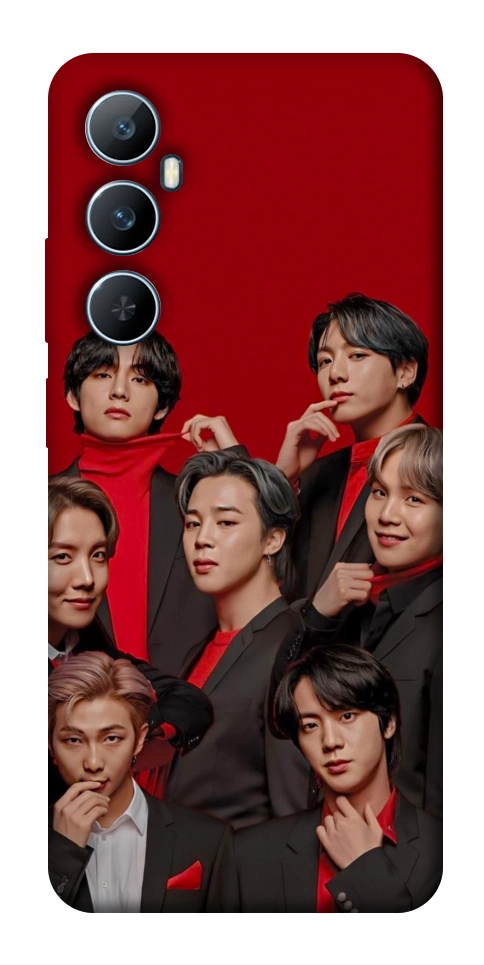 Чохол BTS in red для Realme C65 4G