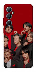 Чохол BTS in red для Realme C65 4G