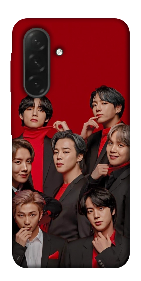 Чохол BTS in red для Galaxy A26 5G