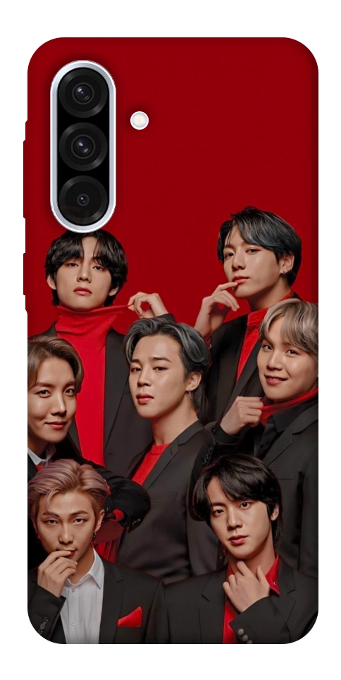 Чохол BTS in red для Galaxy A56 5G