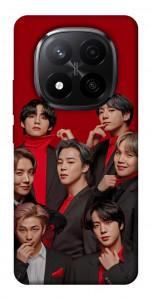 Чохол BTS in red для Xiaomi Redmi Note 14 Pro+ 5G
