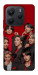 Чохол BTS in red для Xiaomi Redmi Note 14 5G