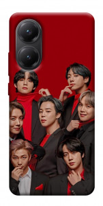 Чехол BTS in red для Xiaomi Poco X7 Pro