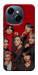 Чехол BTS in red для TECNO Spark Go 1 (KL4)