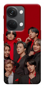 Чехол BTS in red для OnePlus Nord 3