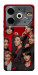 Чохол BTS in red для TECNO Pova 6 Neo (LI6)