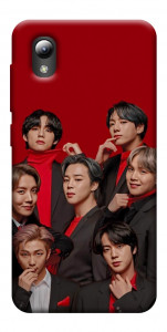 Чохол BTS in red для ZTE Blade A3 (2019)