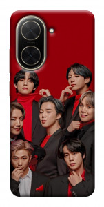 Чохол BTS in red для Xiaomi Poco C71