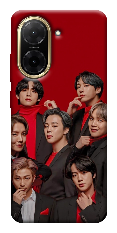 Чехол BTS in red для Xiaomi Redmi A5