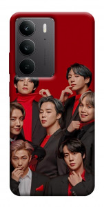 Чехол BTS in red для Realme C75