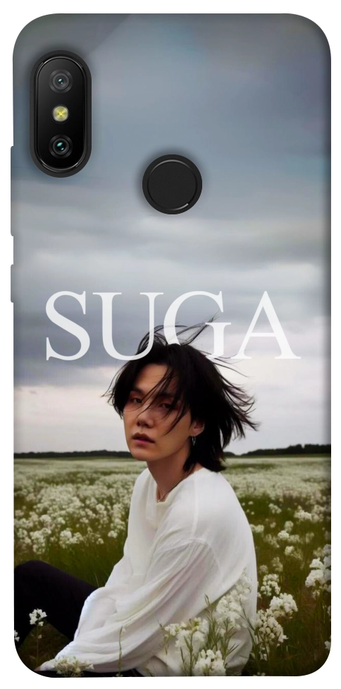 Чехол BTS Suga для Xiaomi Redmi 6 Pro