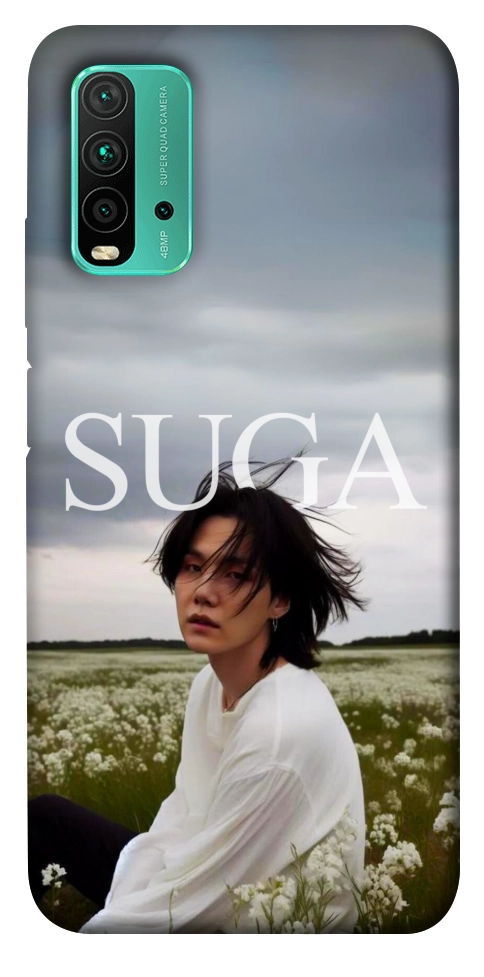 Чехол BTS Suga для Xiaomi Redmi Note 9 4G
