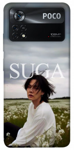 Чехол BTS Suga для Xiaomi Poco X4 Pro