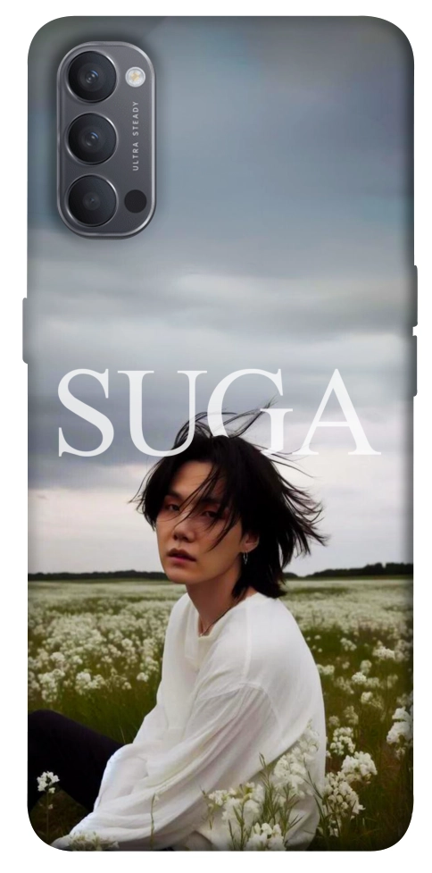 Чехол BTS Suga для Oppo Reno 4