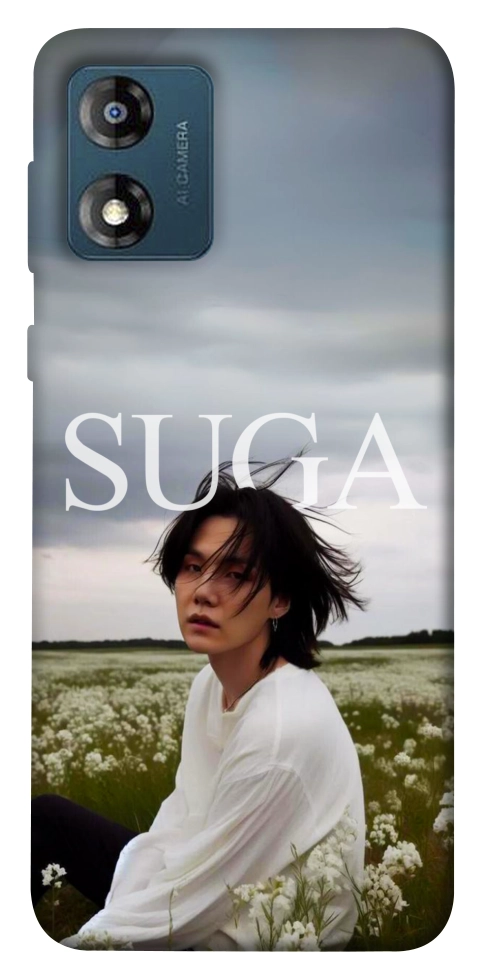 Чехол BTS Suga для Motorola Moto E13