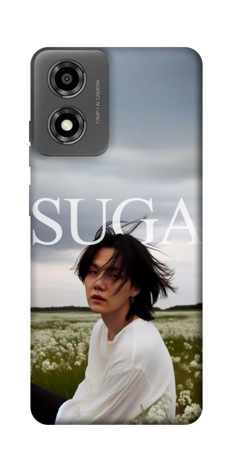 Чохол BTS Suga для Motorola Moto E14
