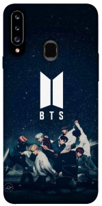 Чехол BTS logo для Galaxy A20s (2019)
