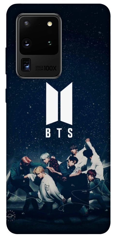 Чехол BTS logo для Galaxy S20 Ultra (2020)