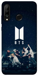 Чехол BTS logo для Huawei P30 Lite