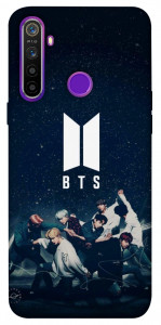 Чохол BTS logo для Realme 5