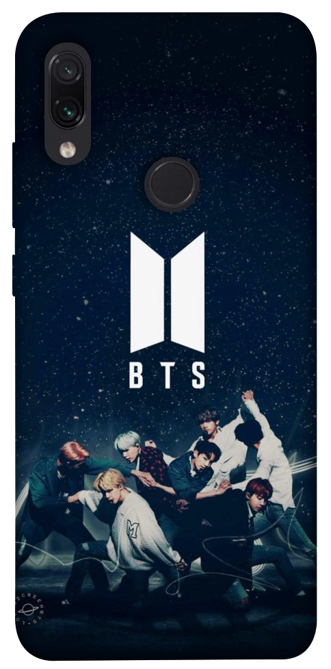 Чехол BTS logo для Xiaomi Redmi Note 7