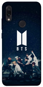Чехол BTS logo для Xiaomi Redmi Note 7 Pro