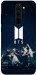 Чехол BTS logo для Xiaomi Redmi Note 8 Pro