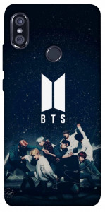 Чохол BTS logo для Xiaomi Redmi Note 5 Pro